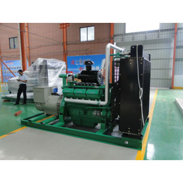 Industrial Generators Top Quality China Lvhuan 250kw Wood Chip and Crop Biomass Gas Generator Set Water Cooled Fow Mini Power Plant Cooking